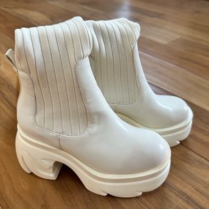 Thigh High Knit Boots